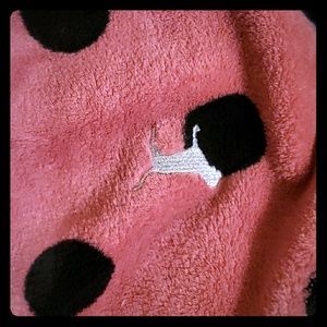 Like new PINK M/L plush robe